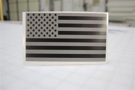 Black & Gray American Flag - RappyGraphics.com