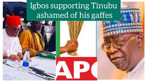 WHY APC SOUTHEAST CANDIDATES AFRAID TO CAMPAIGN FOR TINUBU YouTube