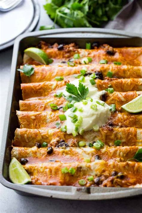 Turkey Enchiladas