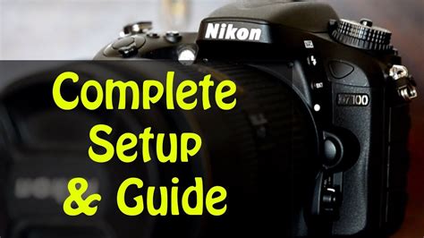 D7100 Quick Set Up Quick And Full Overview Nikon Nikon D7200 Nikon D7100