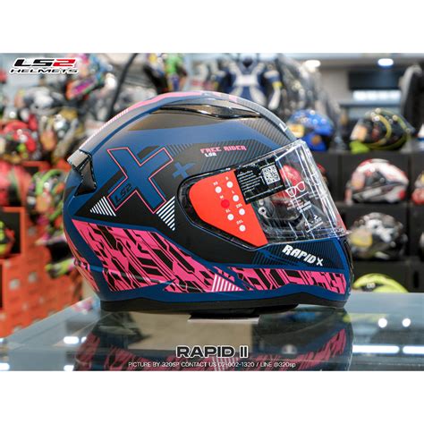 หมวกกันน็อค LS2 RAPID II FF353 | ลายใหม่ล่าสุด ส่งไว!!! 320SP | Shopee ...