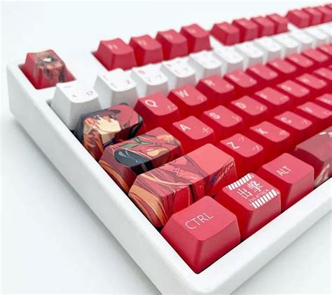 Evangelion Theme 134 Keycaps For Mechanical Keyboard Cherry - Anime ...