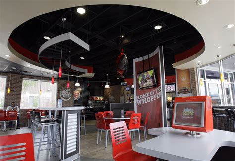 Burger King Restaurant Interieur