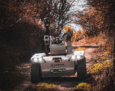 Turkish Kapgan Unmanned Ground Combat Vehicle Developed By Havelsan