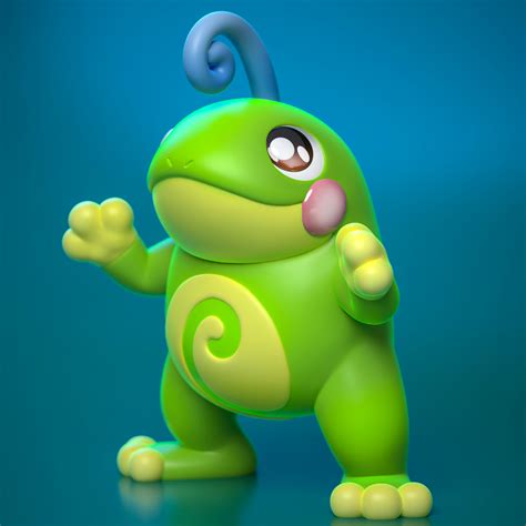 STL file Politoed pokemon・3D printable model to download・Cults