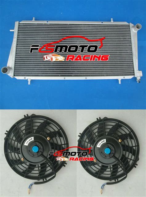 All Aluminum Radiator Fan Racing For Rover Mg Mgf Mg Metro Roadstar V