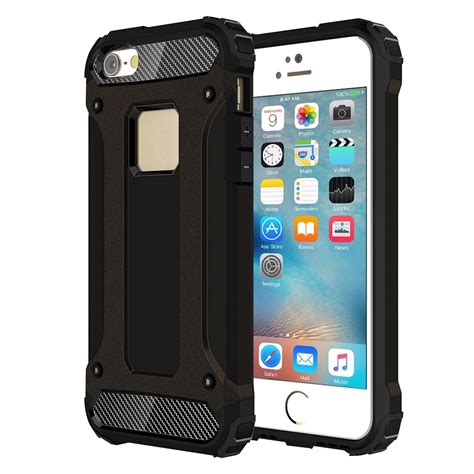 Mobigear Outdoor iPhone SE (2016) Hülle Hardcase Backcover Stoßfest ...