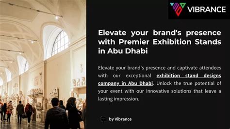 Ppt Elevate Your Brands Presence With Premier Exhibition Stands In