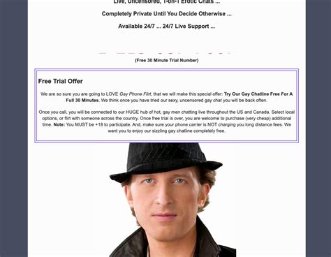 Gay Phone Flirt Mr Chat Line