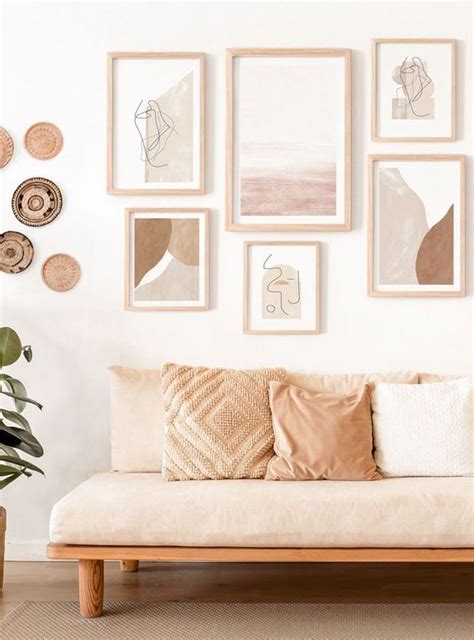 Earthy Abstracts Living Room Art Wall Art Living Room Farmhouse