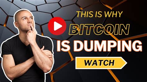 Why Bitcoin Is Dumping 😱📉 Youtube