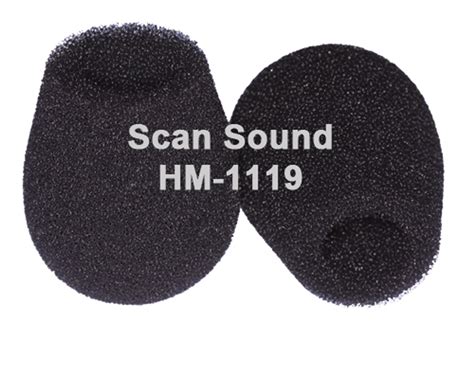 Microphone foam windscreen for all microphone sizes