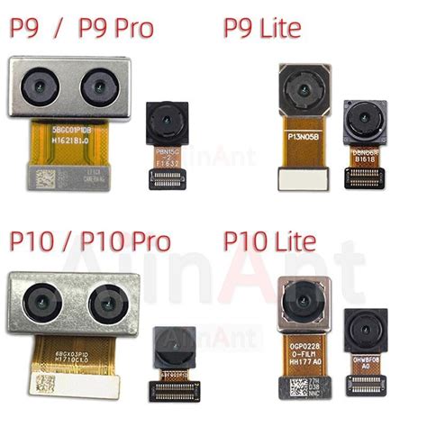 Aiinant Front Camera Rear Main Back Camera Module Flex Cable For Huawei P9 P10 Lite Plus Pro 20