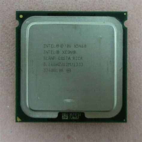 Fujitsu Intel Xeon Quad-Core X5460 3 16GHz SLANP Server CPU Processor ...
