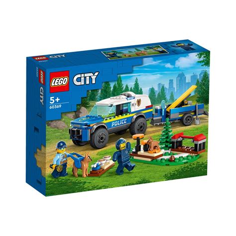 LEGO 60369 City Mobile Police Dog Training