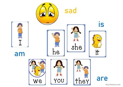 To be for kids and emotions general Français FLE powerpoints