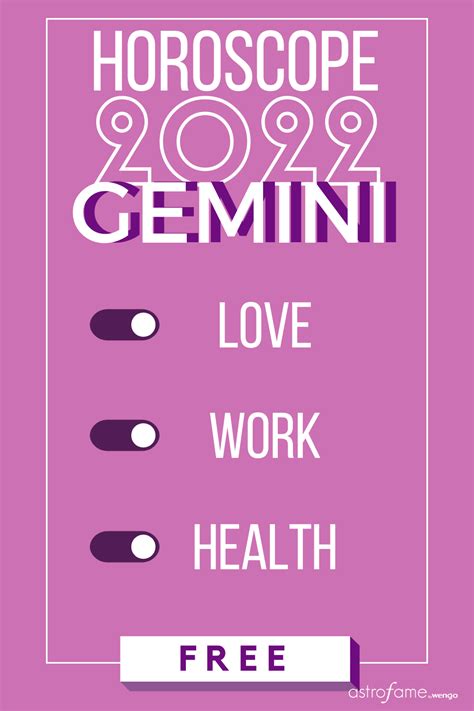 Gemini Horoscope 2023 Your Determination Will Conquer Artofit