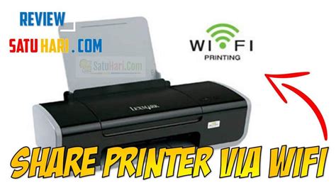 Cara Sharing Printer Ke Komputer Lain Melalui Wifi