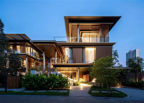 Mulberry Grove The Forestias Villas Bangkok Thailand E Architect