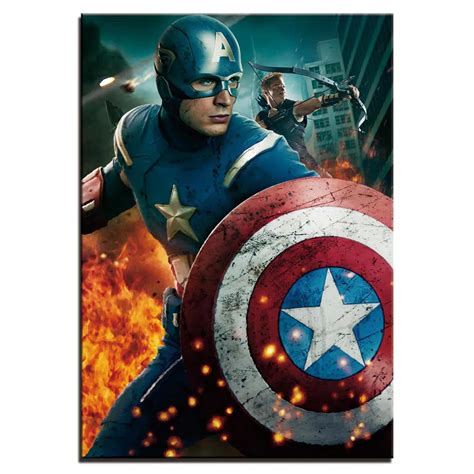 Tableau Captain America Tabloide