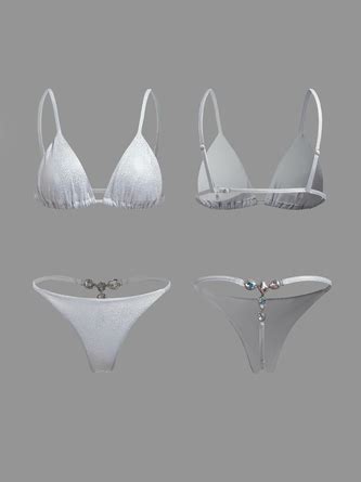 Plain Bikini With Cover Up Kollyy