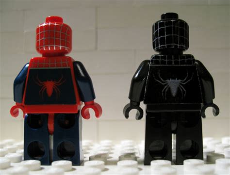 Lego Black Spiderman Decals