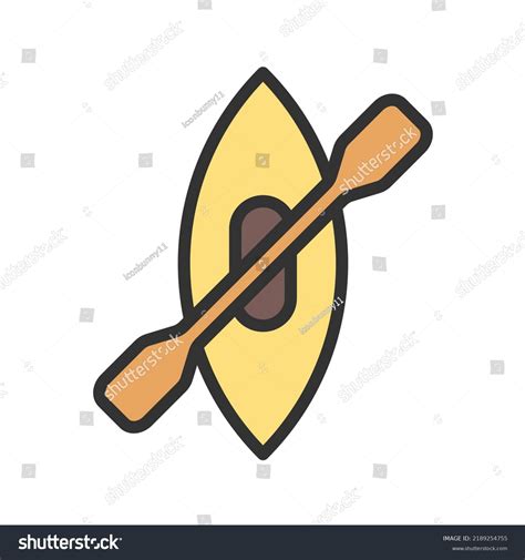 Row Boat Icon Vector Image Can Stock Vector (Royalty Free) 2189254755 ...