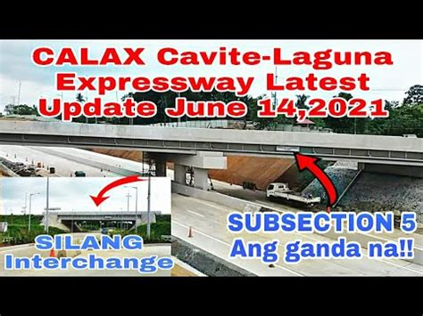 CALAX Cavite Laguna Expressway SILANG Interchange Subsection 5