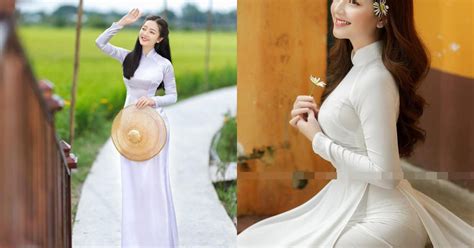 Hot girl Sài thành body tròn trịa mặc áo dài ít ai bì Người đẹp Việt Giải Trí