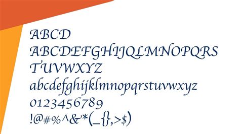 Apple Chancery Font - Fonts Studio