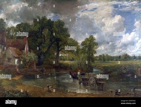 John Constable The Hay Wain Stock Photo - Alamy