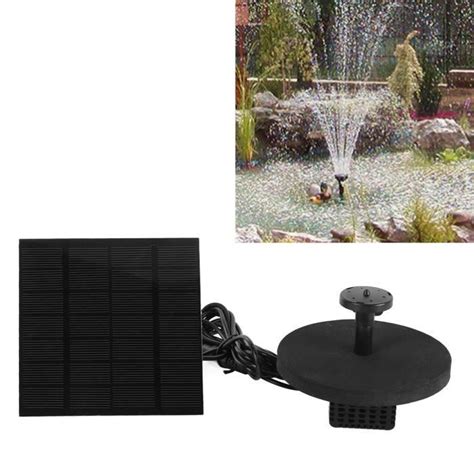 Omabeta Pompe De Fontaine Eau Solaire Fontaine Submersible De Bain D