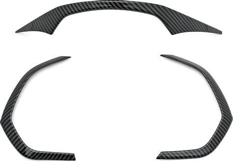 Koleddy C For C Corvette Carbon Fiber Dashboard Cover Trim A