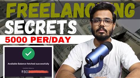 You Can Make Lakhs Of Rupees Just From FREELANCING HOW TO GET MORE