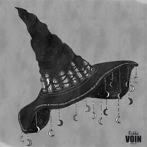 Пин от пользователя powerguirl на доске Arte creativo | Шляпа ведьмы ...