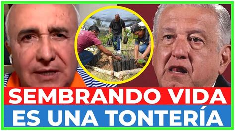 🤣 Es Populista Y Tonto Pedro Ferriz Se Burla De Amlo Y Su Programa Sembrando Vida Youtube