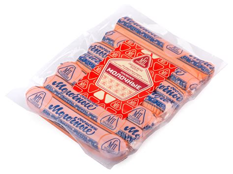 Сосиски Молочные 400 гр. – купить в интернет-магазине "Сибирский Продукт"
