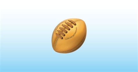 Balón De Rugby Emoji 🏉