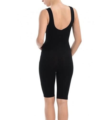 Jjj Women Catsuit Cotton Lycra Tank Bermuda Short Yoga Bodysuit