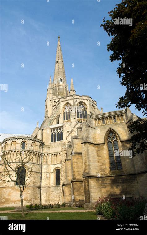 Norwich Cathedral Norwich Norfolk England Stock Photo Alamy