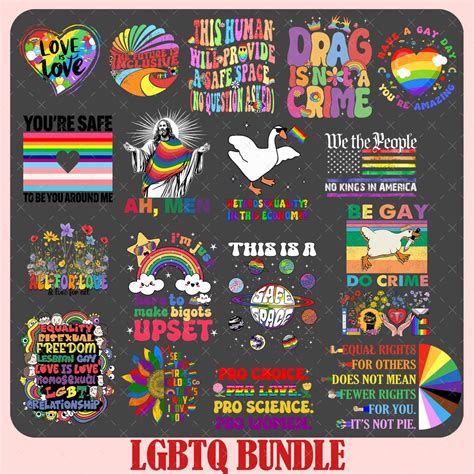 LGBT Bundle Png Design Gay Coquette Bow Png Rainbow LGBT Bow Png Lgbtq Png Coquette LGBT
