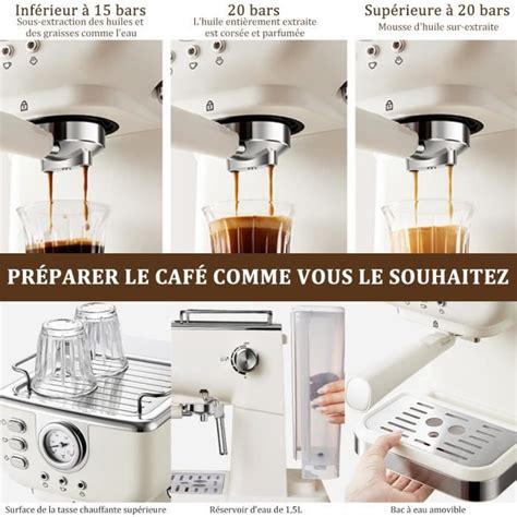 Machine Expresso Caf Bars R Servoir L Buse Vapeur Pour