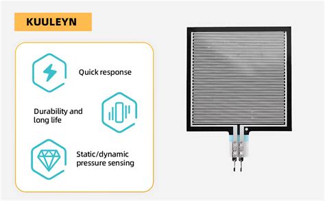 Pressure Force Sensor Pad Rp S40 St High Accuracy Thin Film Pressuring Sensors Sensing Resistor