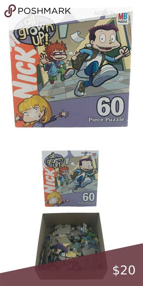 Nickelodeon Rugrats All Grown Up 60 Piece Puzzle Rugrats All Grown Up