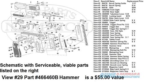 Sig Sauer P238 Schematic