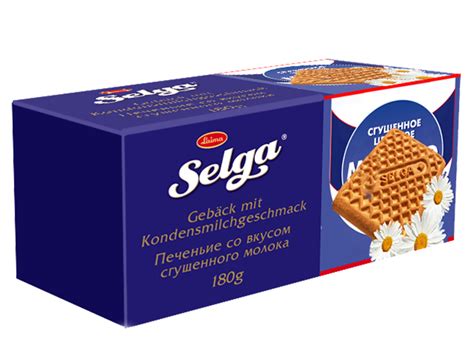 "Selga" Gebäck mit Kondensmilchgeschmack 180 g