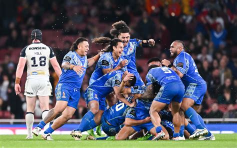 Rugby League Samoa Stun England In Thriller To Reach World Cup Final