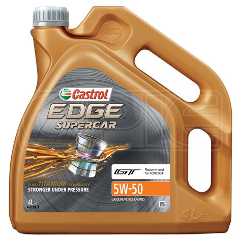 Castrol Edge Supercar W W Titanium Fully Synthetic Engine Oil