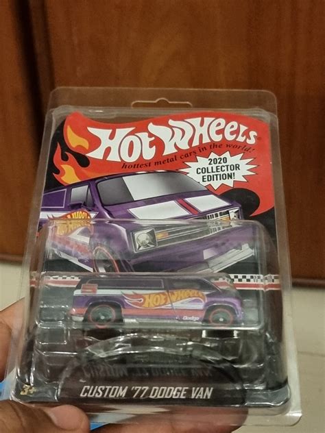 Hot Wheels Custom Dodge Van Collector Edition Hobbies Toys
