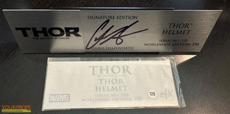 Thor Marvel eFX Collectibles Thor Helmet 120/250 Limited Edition (LE ...